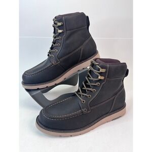 Dunham‎ Brisco Dark Brown Leather Ankle Boots Mens Size 11.5 D